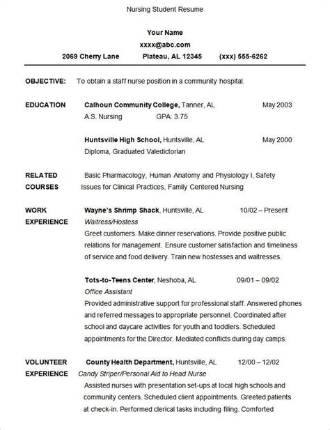 Your modern professional cv ready in 10 minutes‎. 24+ Student Resume Templates - PDF, DOC | Free & Premium ...