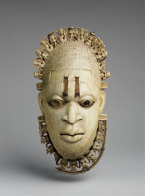 Queen Mother Pendant Mask Iyoba Edo Peoples The Met