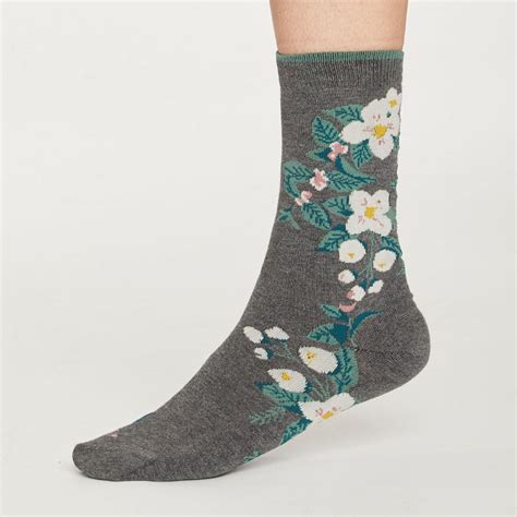 Thought Womens Floral Bamboo Cup And Socks T Set Thought