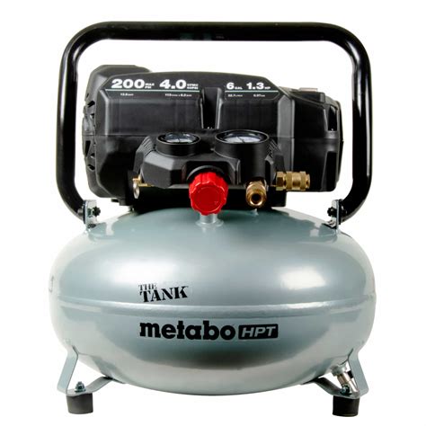 The Tank 6 Gallon High Capacity Pancake Air Compressor Metabo Hpt Ec914s