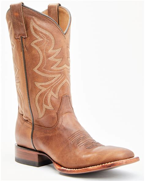 Shyanne Womens Cognac Western Boots Square Toe Boot Barn