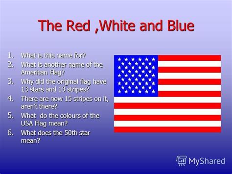 What Do The Colors Of The American Flag Mean