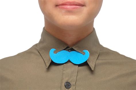 How To Make A Mustache Bow Tie 9 Steps With Pictures