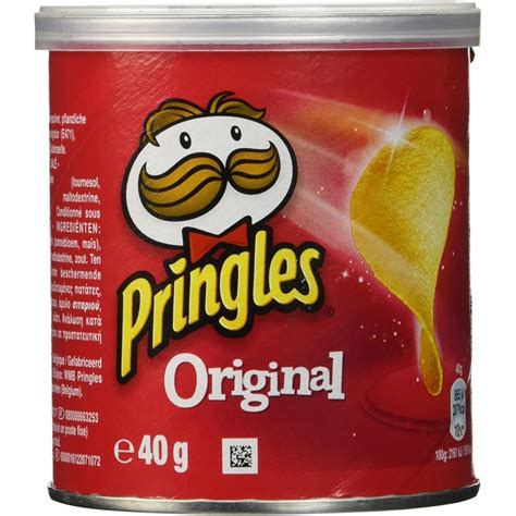 Carton Chips Pringles Original 12 X 40g
