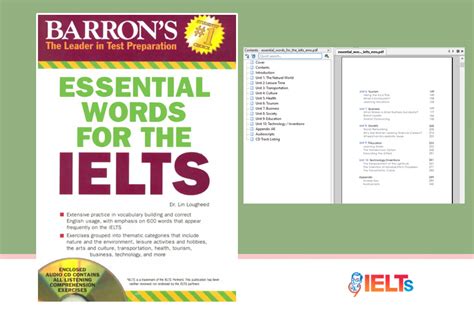 Barrons Essential Words For The Ielts Pdf Audio 9ielts