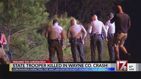Nc State Highway Patrol Community Mourns Death Of Trooper In Wayne