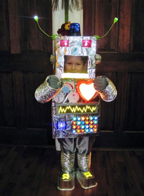 How To Make Robot Costume For Halloween Anns Blog