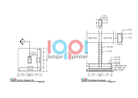 Ide Cara Menghitung Kolom Pedestal Pondasi Beton Pondasi Beton