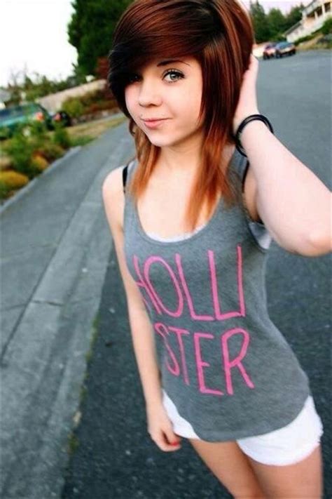 13 Cute Emo Hairstyles For Girls Being Different Is Good Hairstyles