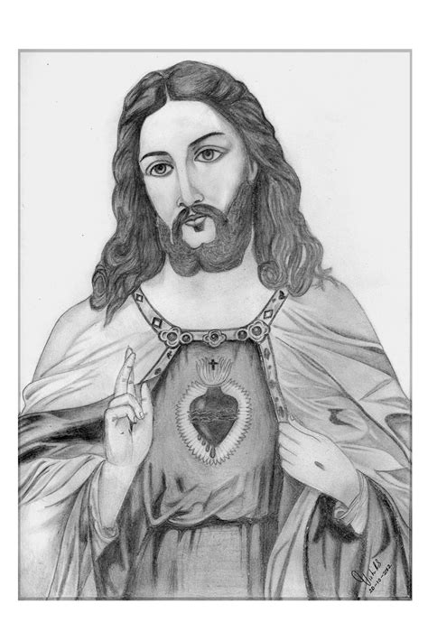 Pencil Drawing Images Of Jesus Christ Pencildrawing2019