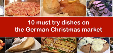 10 Must Try Dishes On The German Christmas Market · Cooking The World