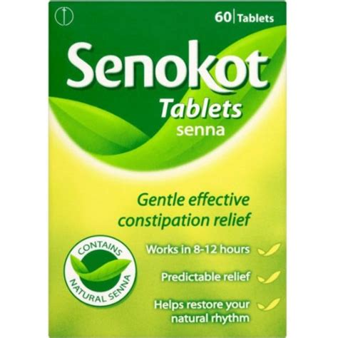 Senokot Tablets With Senna 60s Shopee Malaysia