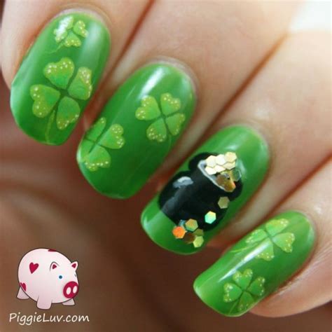 Spread The Luck 50 Nail Designs For St Patricks Day