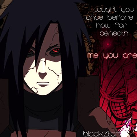 The uchiha is a clan destined for revenge. Madara quote #madara | Madara uchiha, Anime, Anime artwork