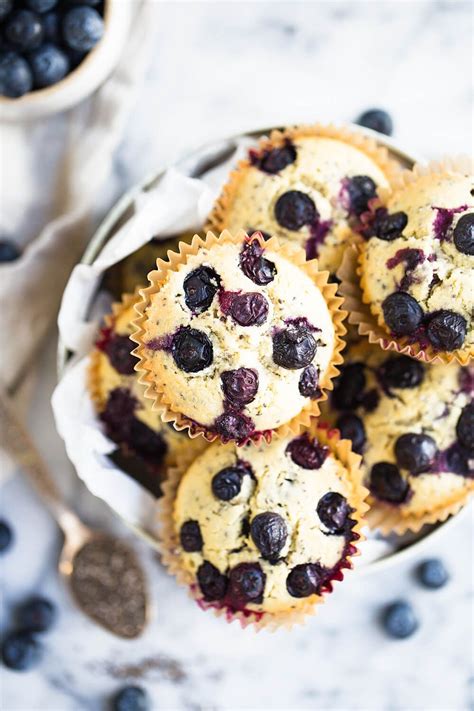 Best Gluten Free Vegan Blueberry Muffins Recipe Here Made With Almond
