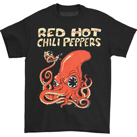 Red Hot Chili Peppers Red Hot Chili Peppers Mens Fire Squid T Shirt