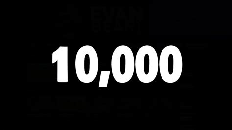 The Number 10000 Youtube