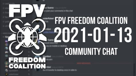 2021 01 13 fpv freedom coalition community meeting youtube