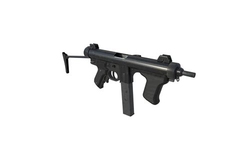 D Beretta M S Submachine Gun Model Turbosquid