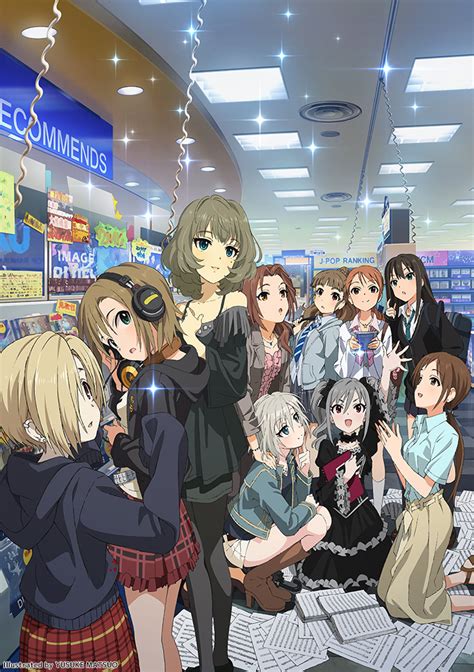 The Idolmster Cinderella Girls Character Designs Cast And New