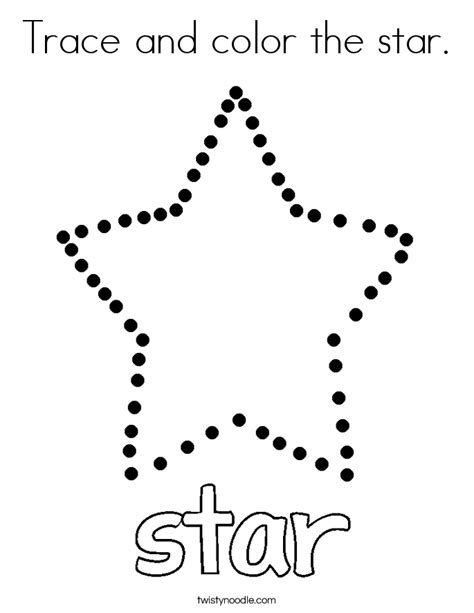 Download Star Coloring Pages For Preschoolers  Color Pages Collection