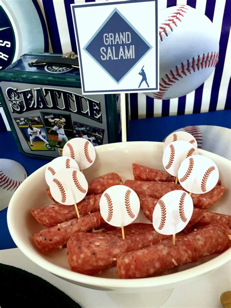 Michelle Paige Blogs Baseball Party Foods