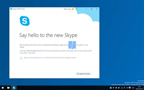 First Look At Microsofts Upcoming Skype Uwp App For Windows 10