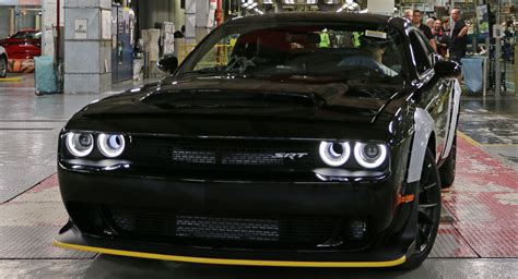The first production 2018 dodge challenger srt demon just rolled off the assembly line this past week, a spokesperson for fca told motorauthority. The Demon Is Dead: Dodge Builds The Last 840 HP Challenger ...