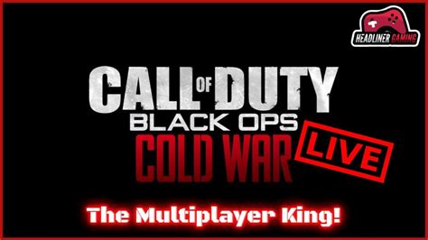 Call Of Duty Black Ops Cold War Live Stream Beta Early Release The