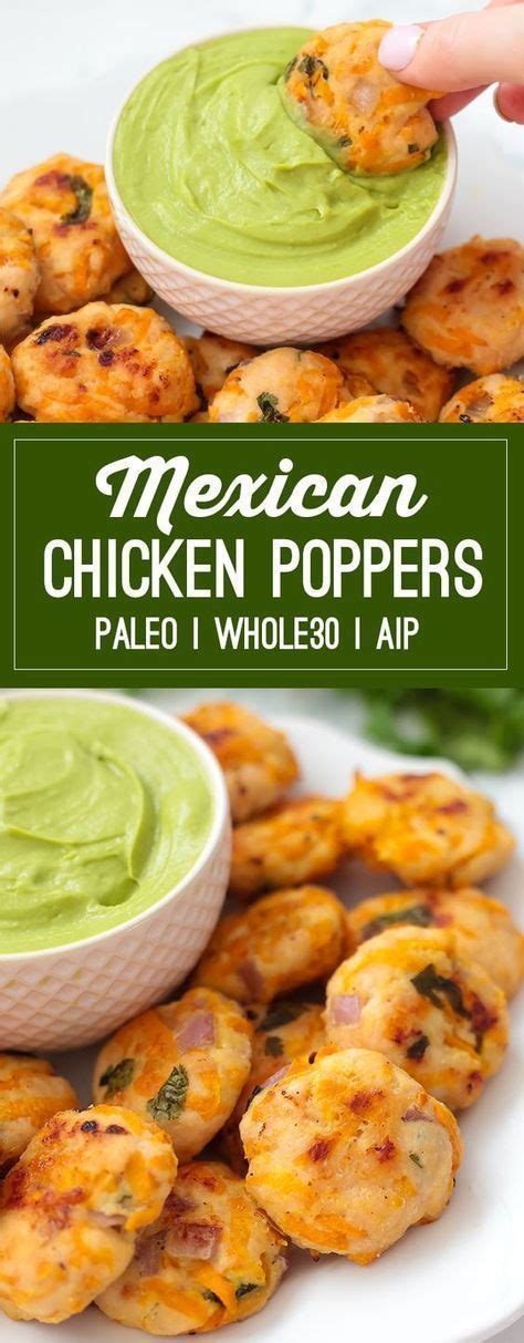 So, here's the mexican chicken with jalapeno popper sauce recipe (click on the photo for the recipe link). Pin on Paleo Snacks/Appetizers