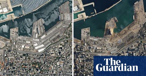 Beirut Explosion Satellite Images Before And After The Blast World