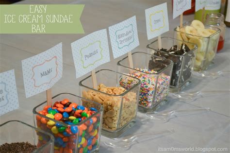 What if i put gooey chocolate on top? is our kindred dessert spirit. It's A Mom's World: Ice Cream Sundae Bar Printables