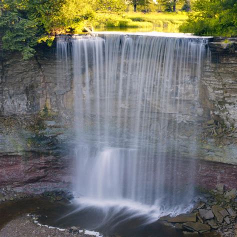 Indian Falls Owen Sound Indian Falls Is 15 Metres Or 49 Flickr