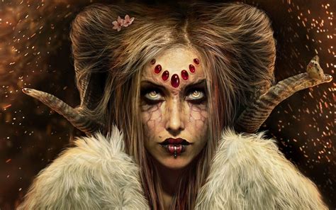 Fantasy Demon Woman Art - ID: 87932