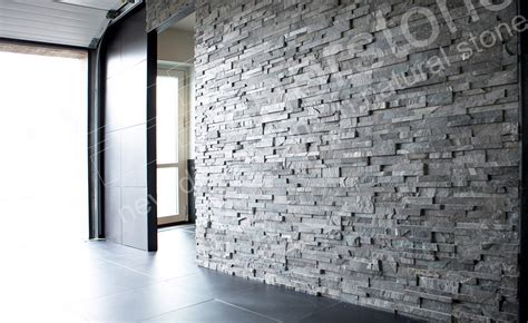 Natural Stone Feature Wall Stacked Stone Veneer Feature Wall