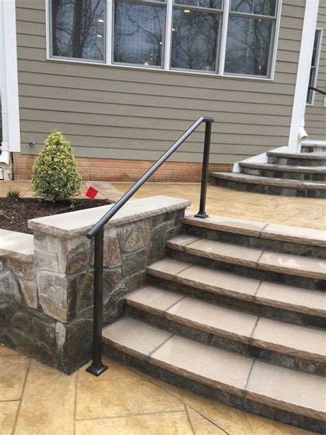 Fantastic Exterior Metal Hand Railings For Stairs References Stair