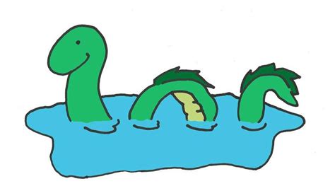 Tom & jerry, simon's cat video quiz questions (printable). Nessie | Cute art, Loch ness monster, Doodles