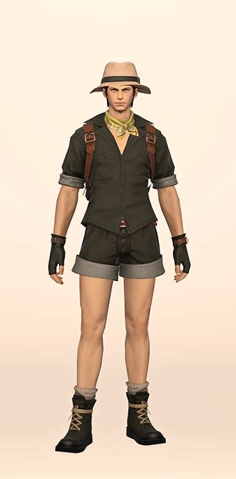 Isle Explorer S Culottes Set Eorzea Collection