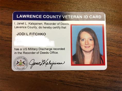 County Introducing Veterans Id Cards News