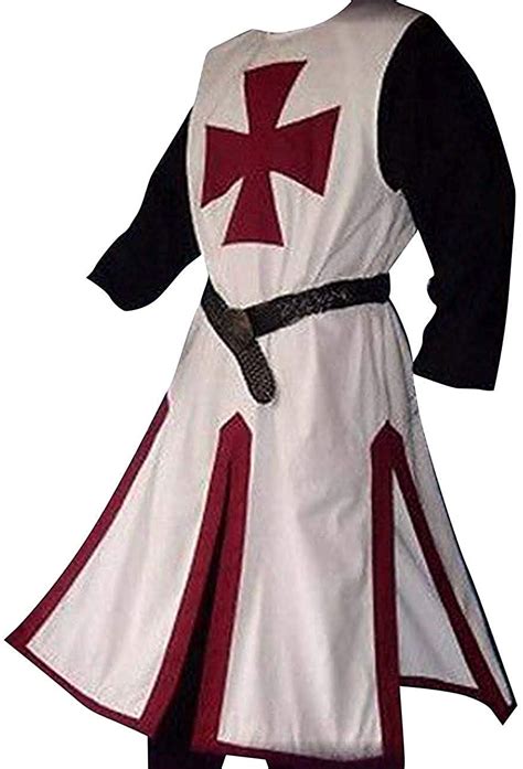 Enjoybuy Men Medieval Crusader Knights Templar Tunic