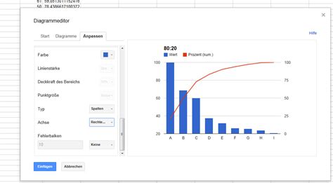 Recreating pareto chart from excel in aws quicksight. Paretodiagramm mit Excel - Google Docs - LibreOffice