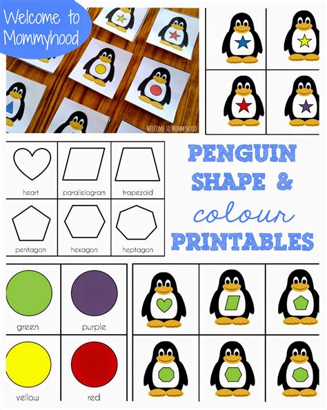 See more ideas about penguin worksheets, tacky the penguin, penguins. Penguin shape printables - Welcome to Mommyhood