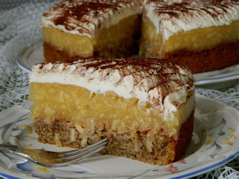 Feine, einfache und schnelle rezepte? Apfeltorte mit Sahne-Schmand-Haube von morre | Chefkoch.de