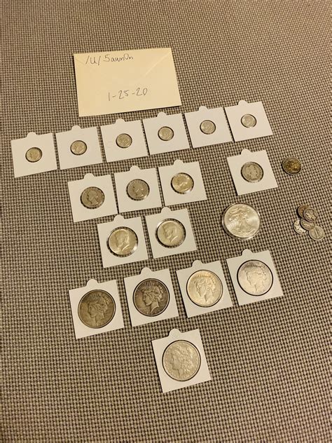 Wts Nice Silver Lot Variety Ase Barber Quarters Morgan Dollar