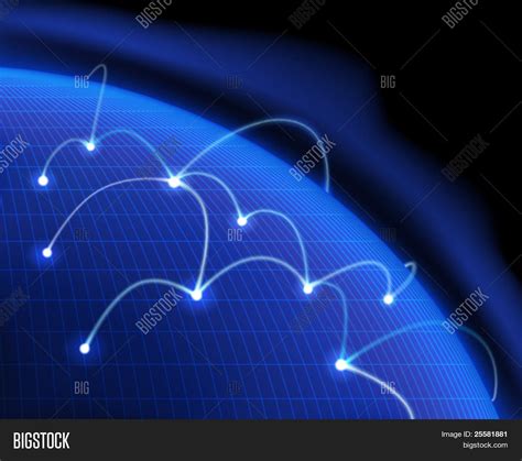 Global Communication Vector And Photo Free Trial Bigstock