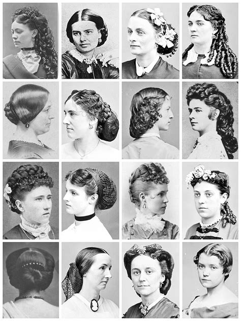 Victorian Hairstyles A Collection Of Victorian Photographs Ranging From S Hair