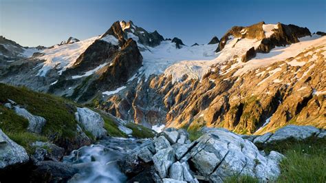 Free Download Hd Wallpaper Snowcap Mountains And Grass Dr Tobias Nke