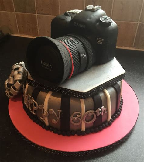 Canon Camera Cake Receitas