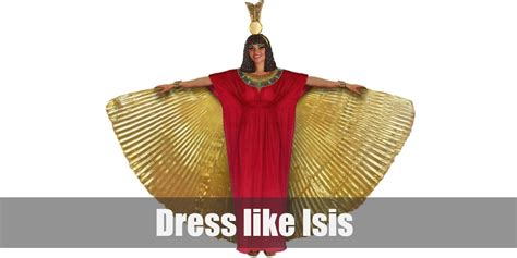 Costume Of The Egyptian Goddess Isis Express