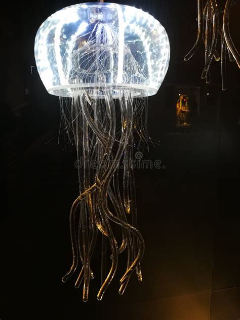Led Jellyfish Lighting Colorful Stock Photo Image Of Festival Golden